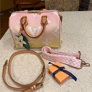 Louis Vuitton Speedy 25 Summer By The Beach 2021